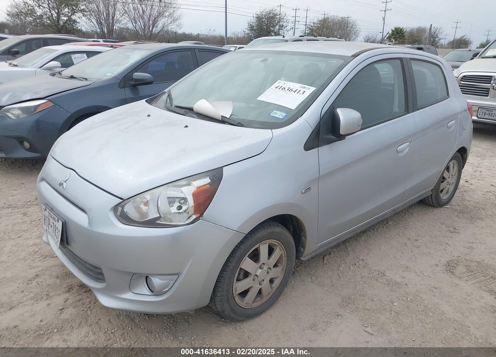 2015 MITSUBISHI MIRAGE VIN: ML32A4HJ6FH041661