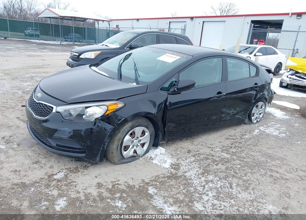 2016 KIA FORTE VIN: KNAFK4A61G5520989