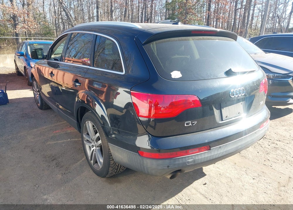 2009 AUDI Q7 3.6 5 PASSENGER/3.6 PREMIUM VIN: WA1AY74LX9D016829