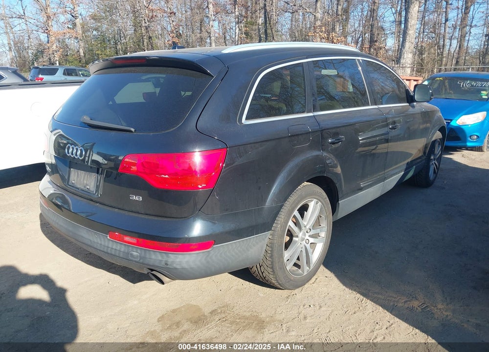 2009 AUDI Q7 3.6 5 PASSENGER/3.6 PREMIUM VIN: WA1AY74LX9D016829