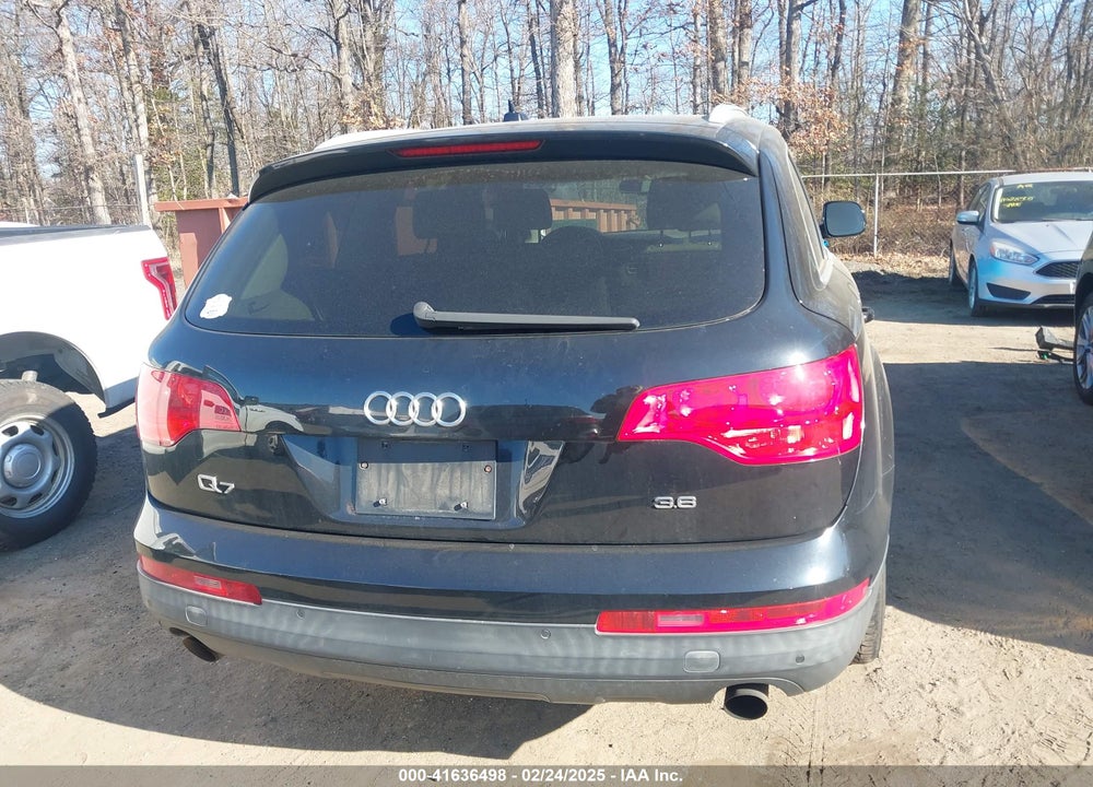 2009 AUDI Q7 3.6 5 PASSENGER/3.6 PREMIUM VIN: WA1AY74LX9D016829