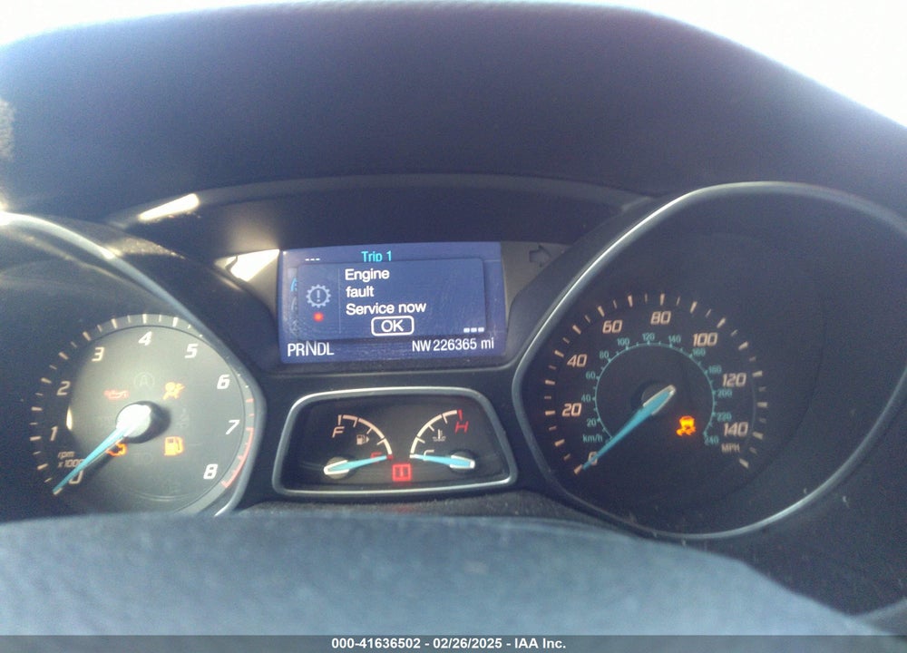 2014 FORD FOCUS VIN: 1FADP3F22EL278420