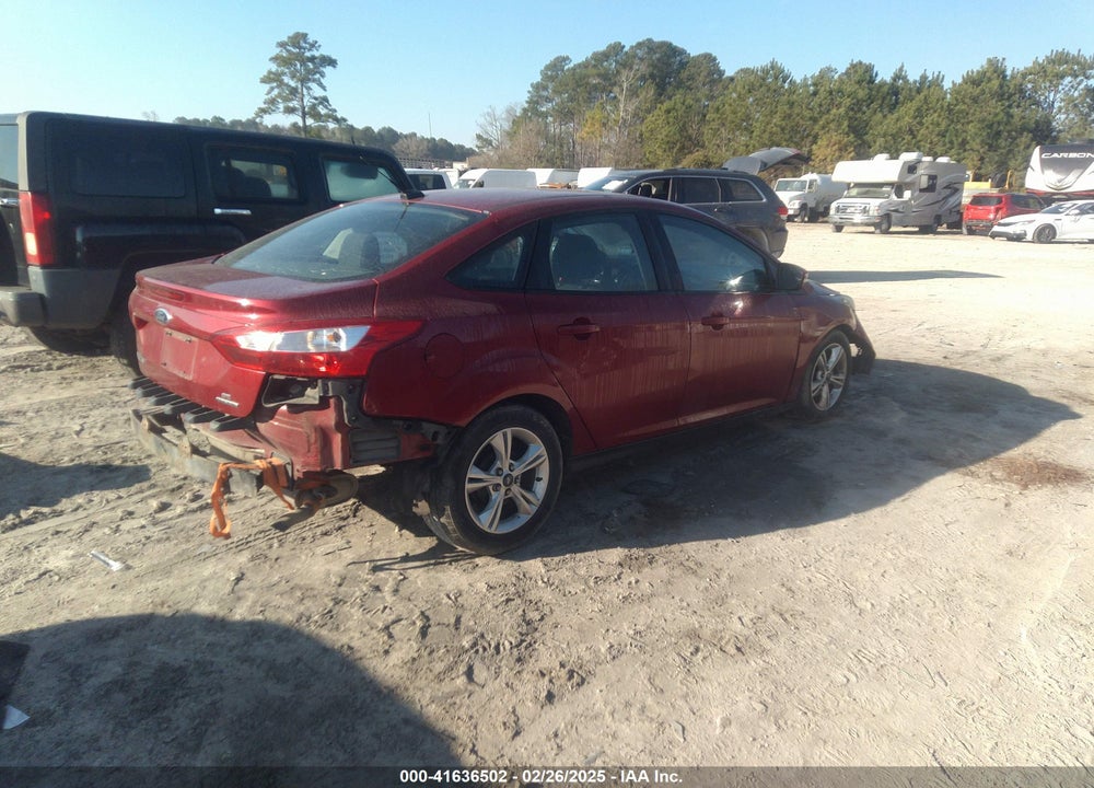 2014 FORD FOCUS VIN: 1FADP3F22EL278420