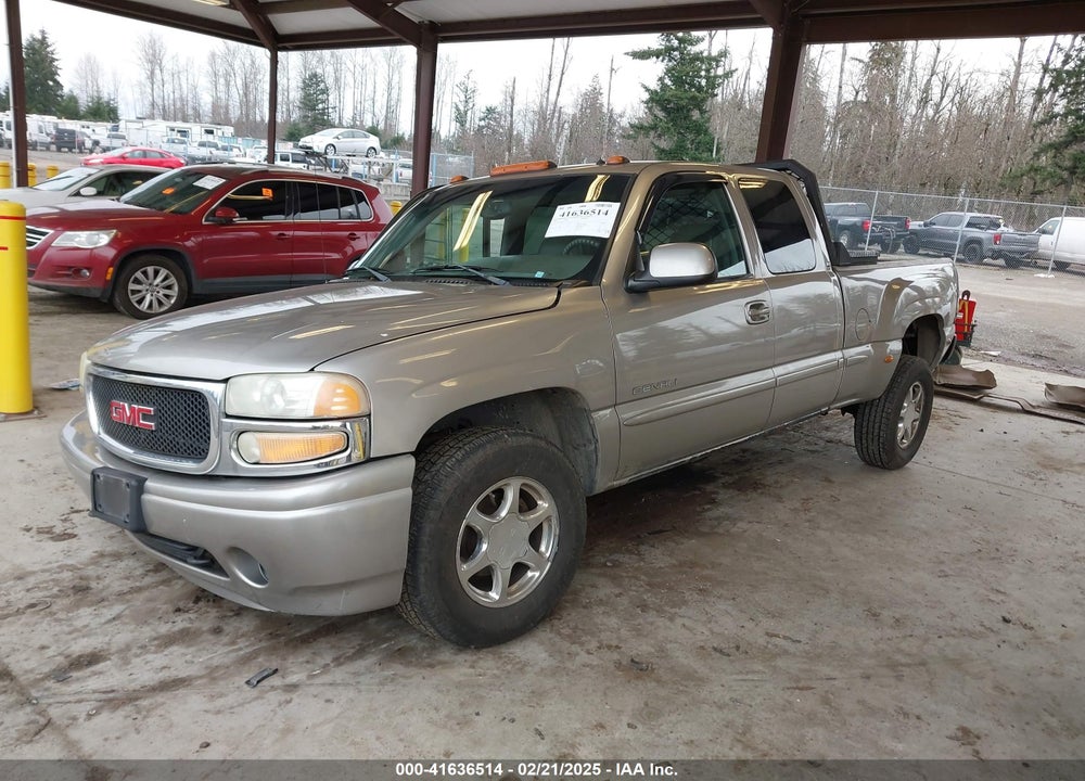 2002 GMC SIERRA 1500 DENALI VIN: 2GTFK69U421321155