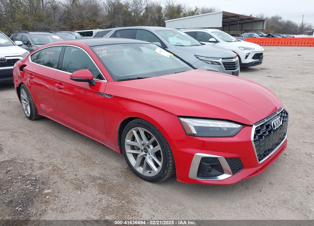 2024 AUDI A5 SPORTBACK PREMIUM PLUS 45 TFSI QUATTRO S TRONIC VIN: WAUFACF53RA072083