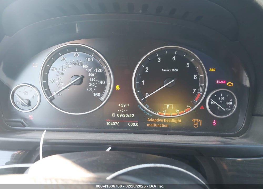 2013 BMW 528I VIN: WBAXG5C5XDDY30558