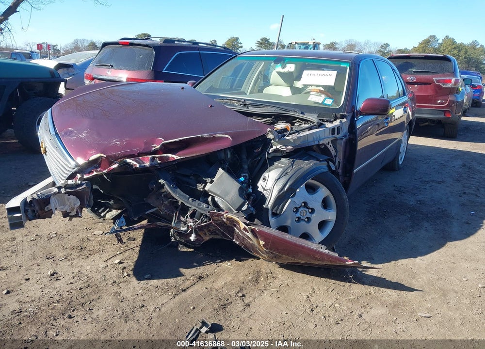 2003 LEXUS LS 430 VIN: JTHBN30F830116436