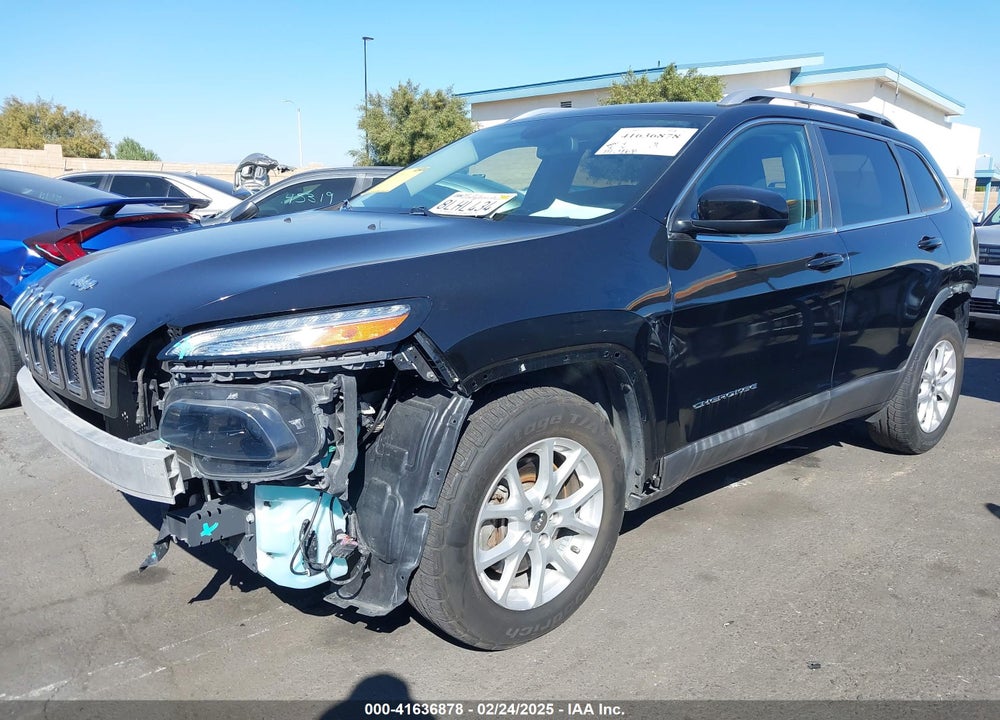2018 JEEP CHEROKEE LATITUDE FWD VIN: 1C4PJLCB1JD615290