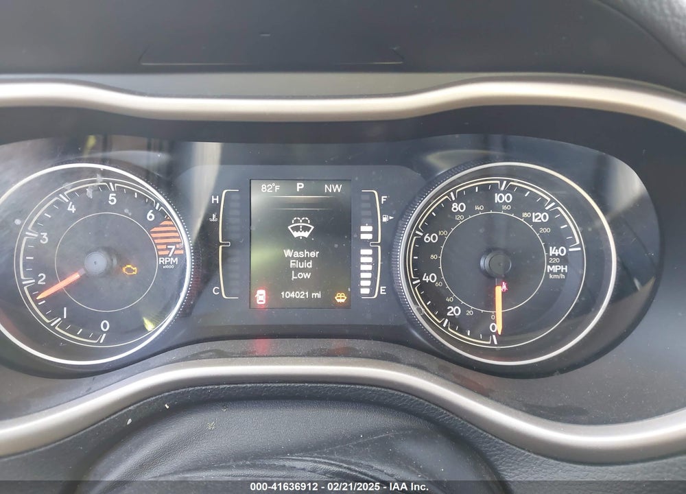 2016 JEEP CHEROKEE VIN: 1C4PJLCB6GW184748