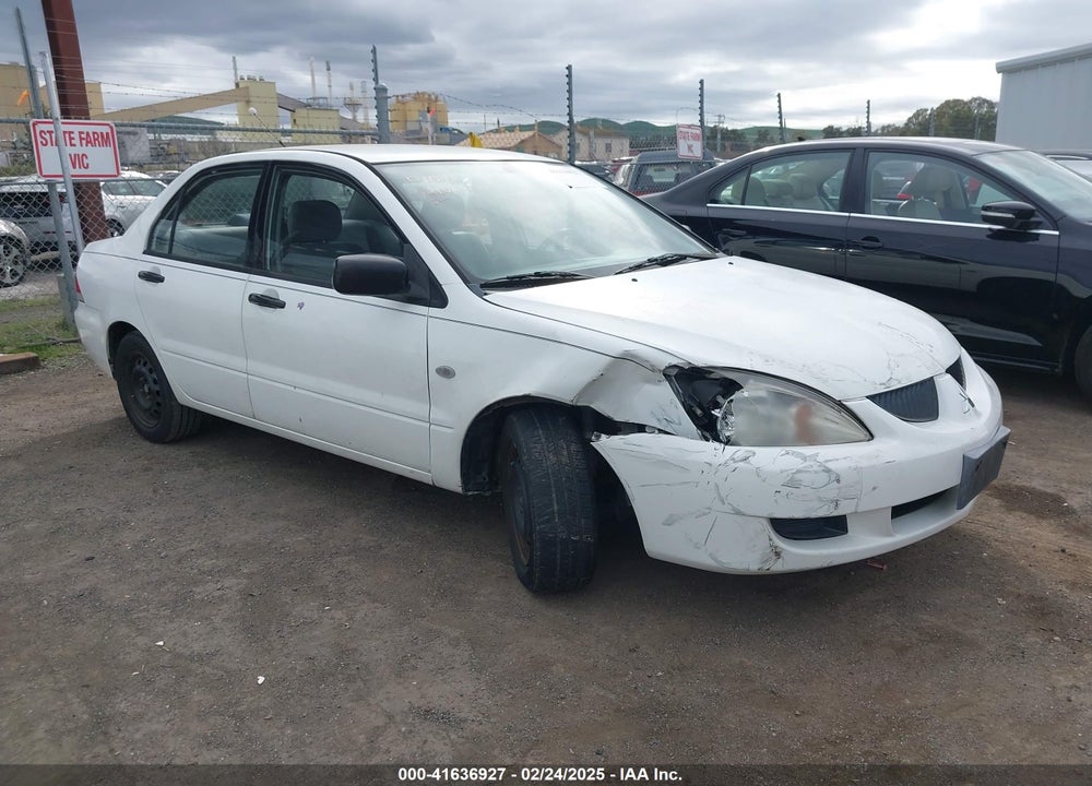 2004 MITSUBISHI LANCER ES VIN: JA3AJ26E74U060371
