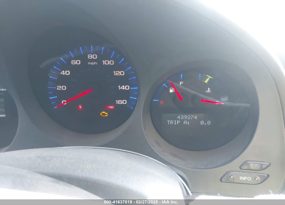2005 ACURA TL VIN: 19UUA65565A027504