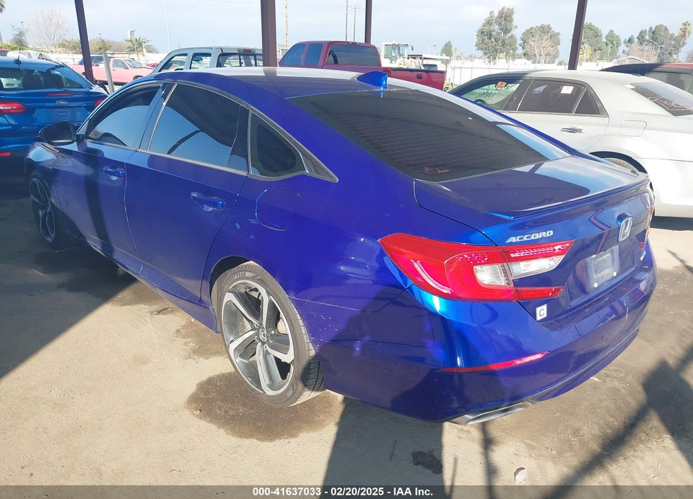2018 HONDA ACCORD VIN: 1HGCV1F30JA125843