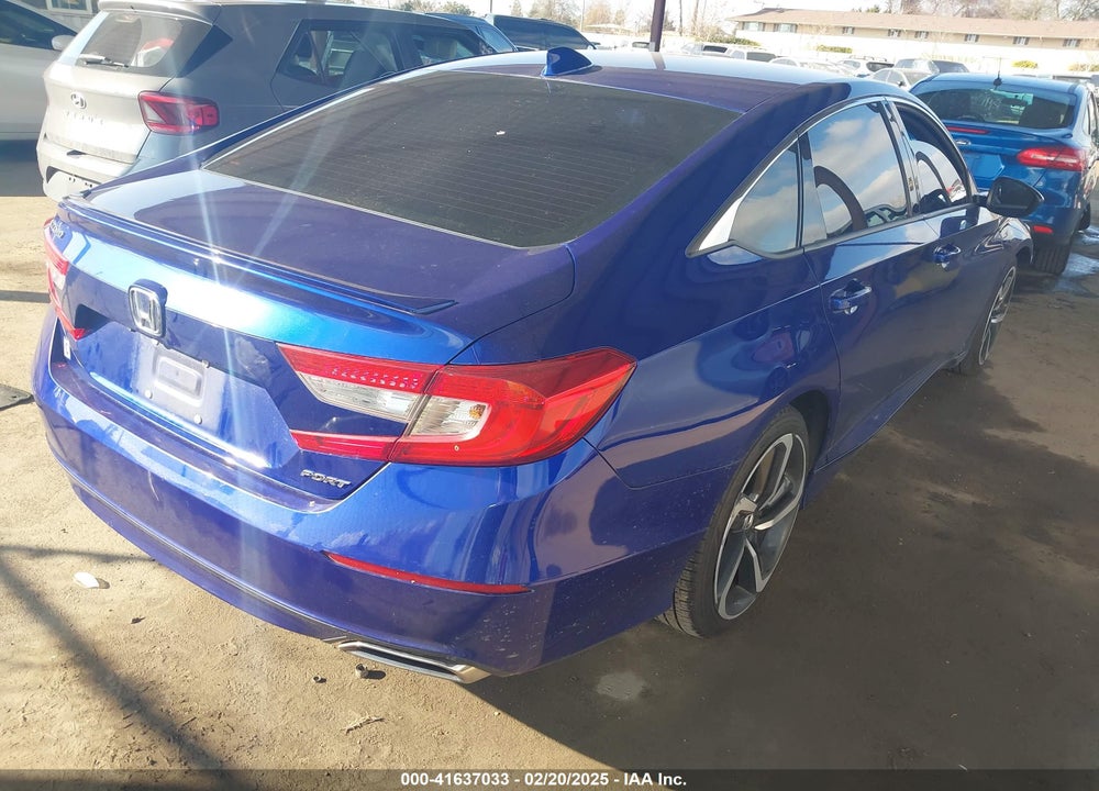 2018 HONDA ACCORD VIN: 1HGCV1F30JA125843