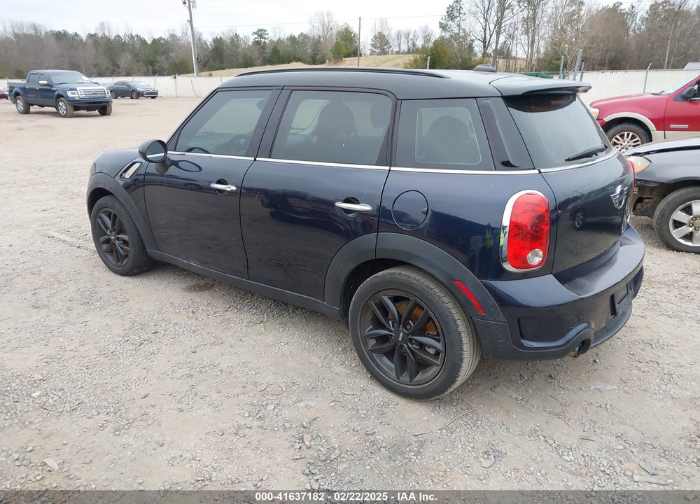2012 MINI COOPER S COUNTRYMAN VIN: WMWZC3C59CWL81711