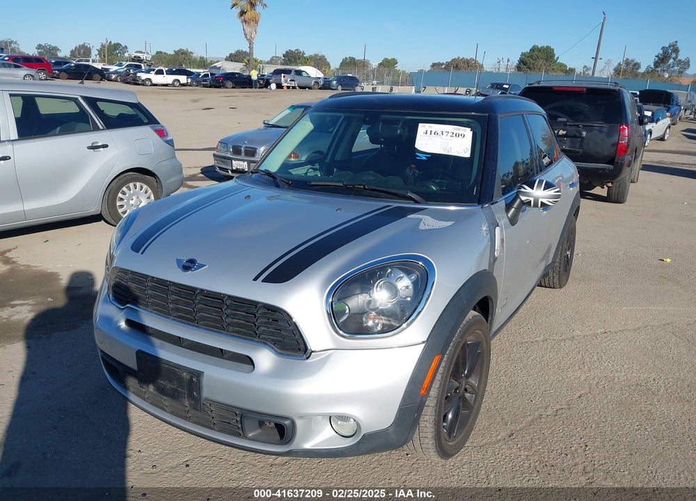 2013 MINI COUNTRYMAN COOPER S VIN: WMWZC5C58DWP30774