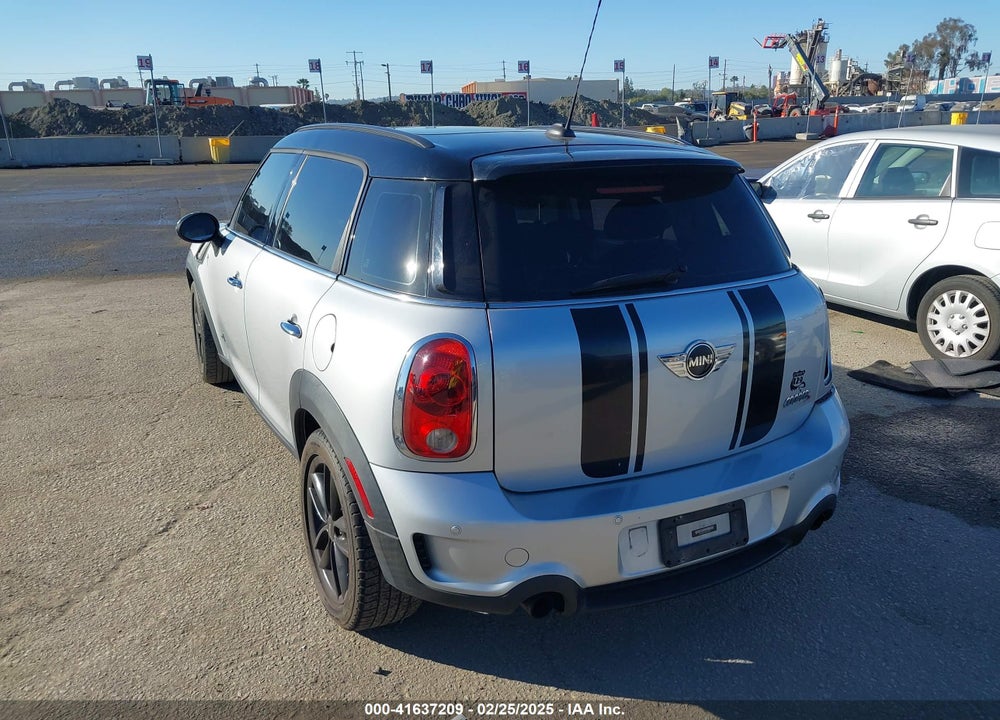 2013 MINI COUNTRYMAN COOPER S VIN: WMWZC5C58DWP30774
