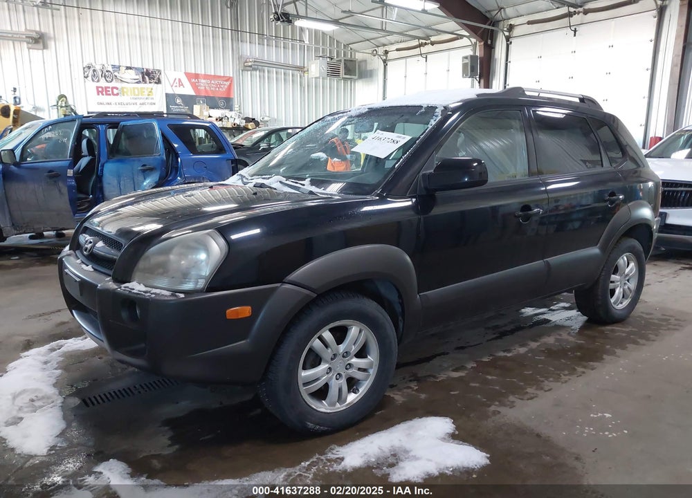 2006 HYUNDAI TUCSON GLS/LIMITED VIN: KM8JN72D06U387578