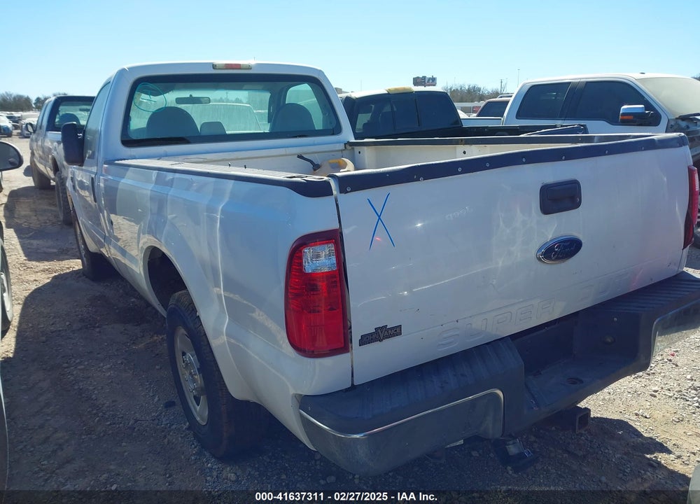 2008 FORD F-250 XL/XLT VIN: 1FTSF20R98ED97143