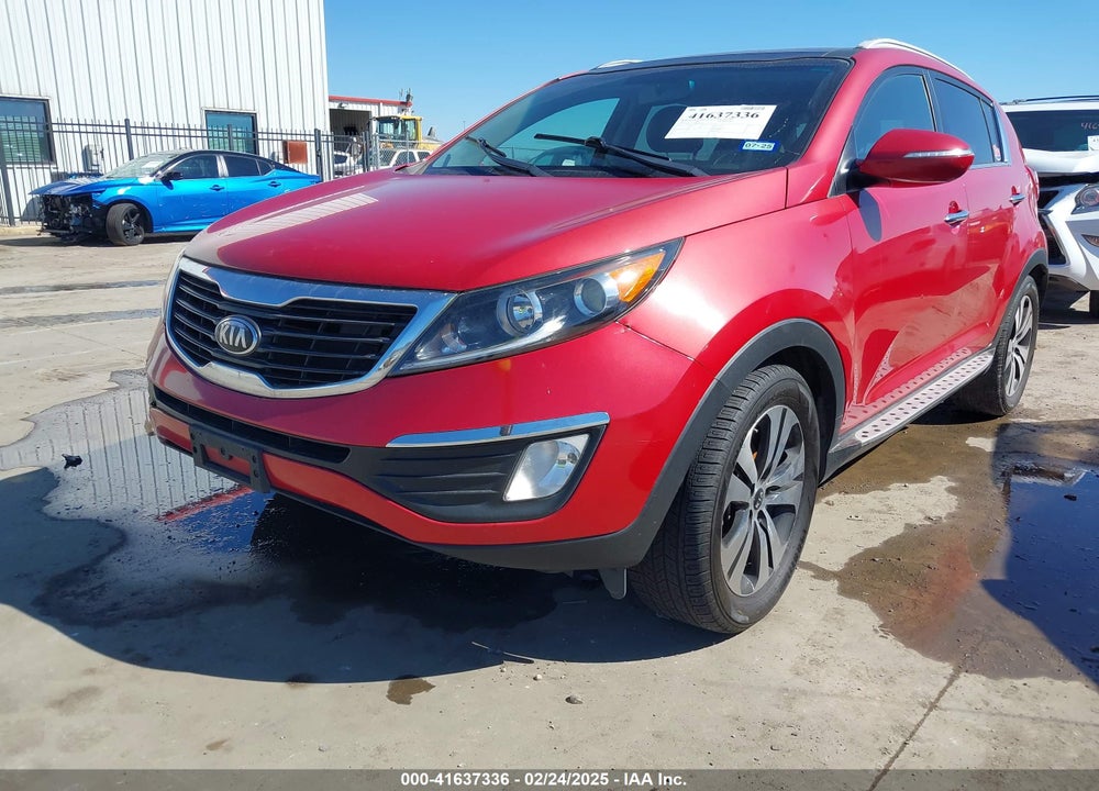 2013 KIA SPORTAGE EX VIN: KNDPC3A2XD7452722