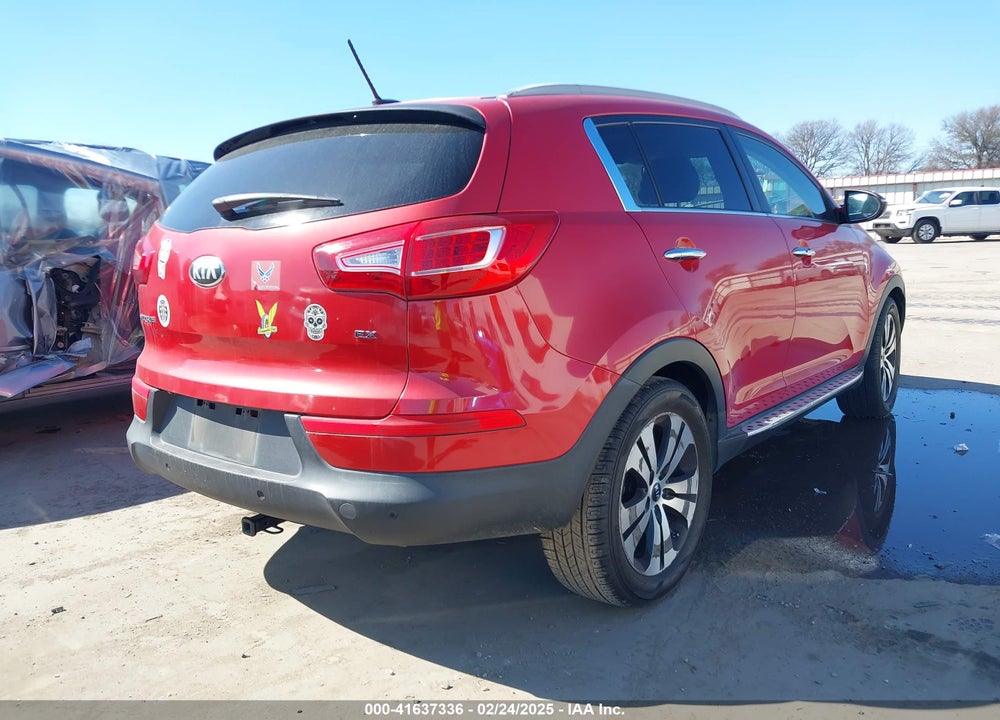 2013 KIA SPORTAGE EX VIN: KNDPC3A2XD7452722