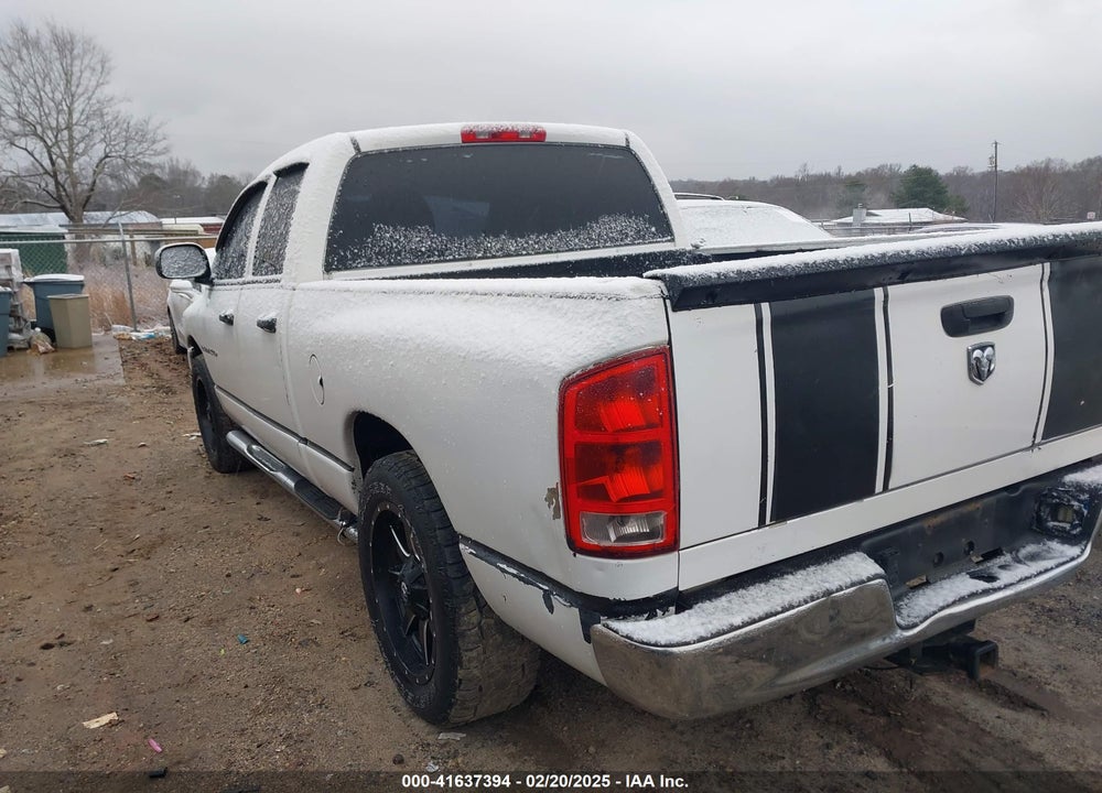 2005 DODGE RAM 1500 SLT/LARAMIE VIN: 1D7HA18NX5S354552