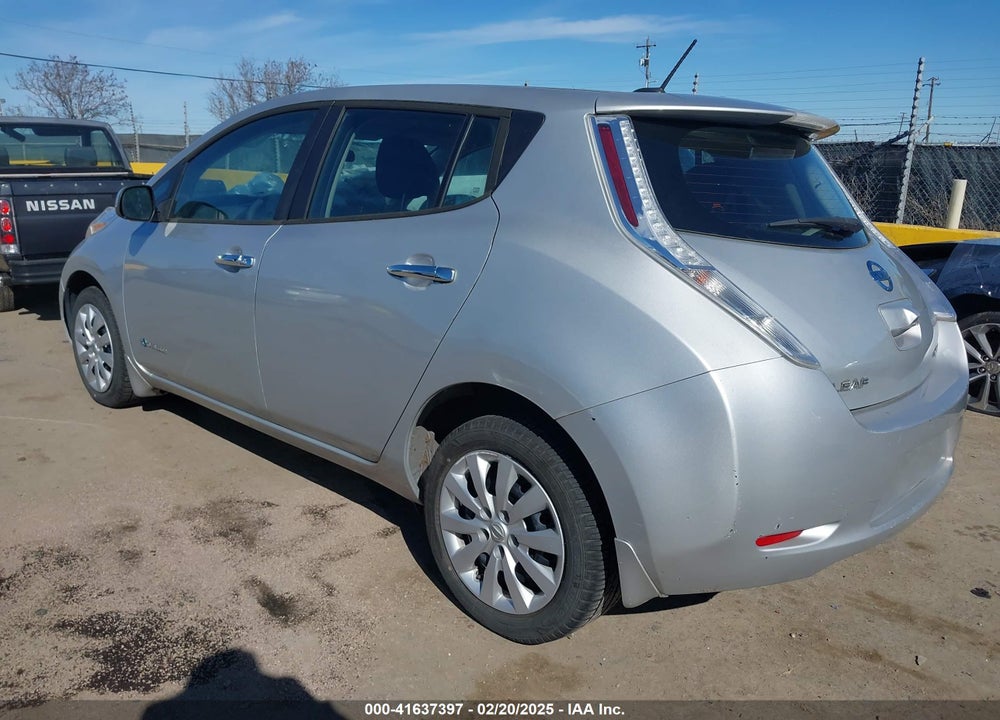 2016 NISSAN LEAF VIN: 1N4AZ0CP2GC301855
