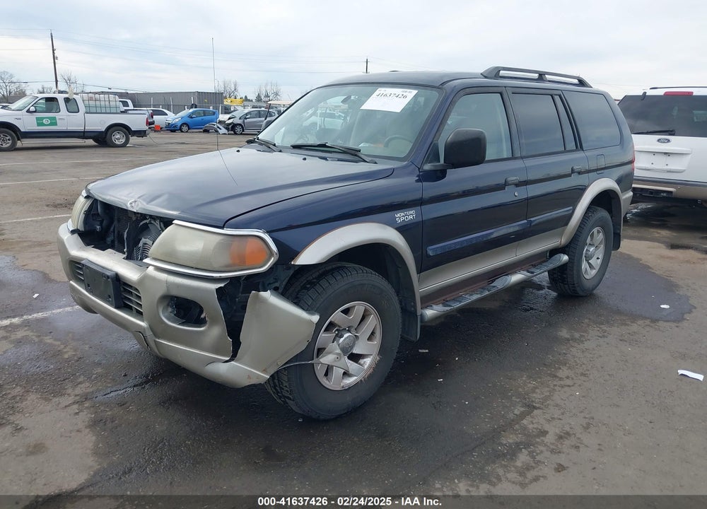 2003 MITSUBISHI MONTERO SPORT XLS VIN: JA4MT31R23J004941