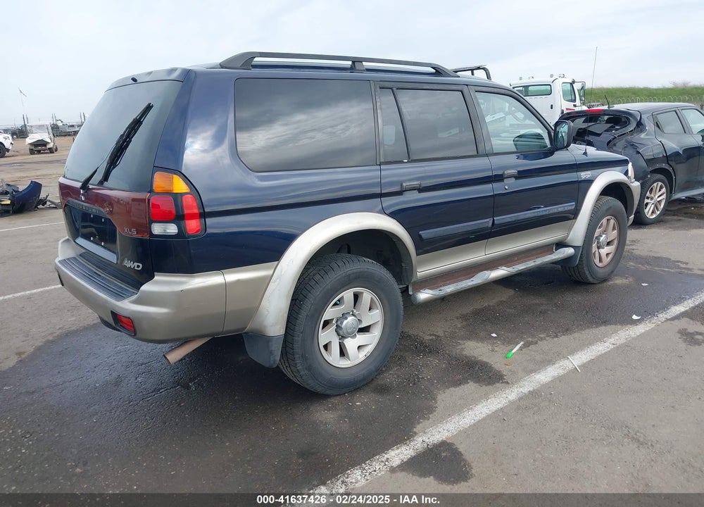 2003 MITSUBISHI MONTERO SPORT XLS VIN: JA4MT31R23J004941
