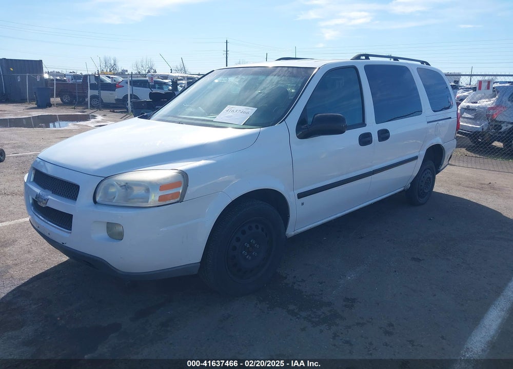 2007 CHEVROLET UPLANDER LS VIN: 1GNDV23W07D218108