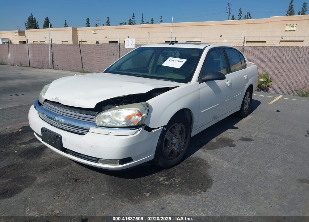 2005 CHEVROLET MALIBU LT VIN: 1G1ZU54835F176465