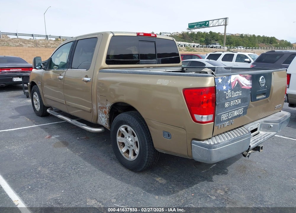2004 NISSAN TITAN SE VIN: 1N6AA07A94N559181