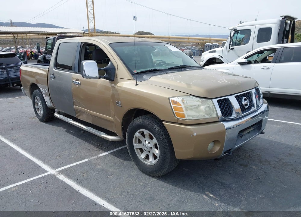 2004 NISSAN TITAN SE VIN: 1N6AA07A94N559181