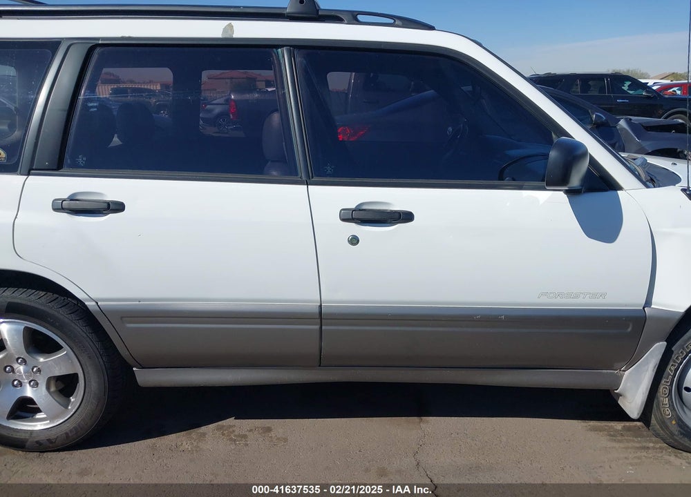 1998 SUBARU FORESTER VIN: JF1SF6558WG709022