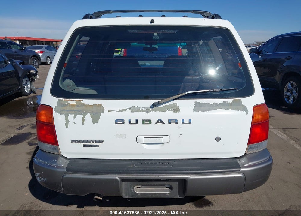 1998 SUBARU FORESTER VIN: JF1SF6558WG709022