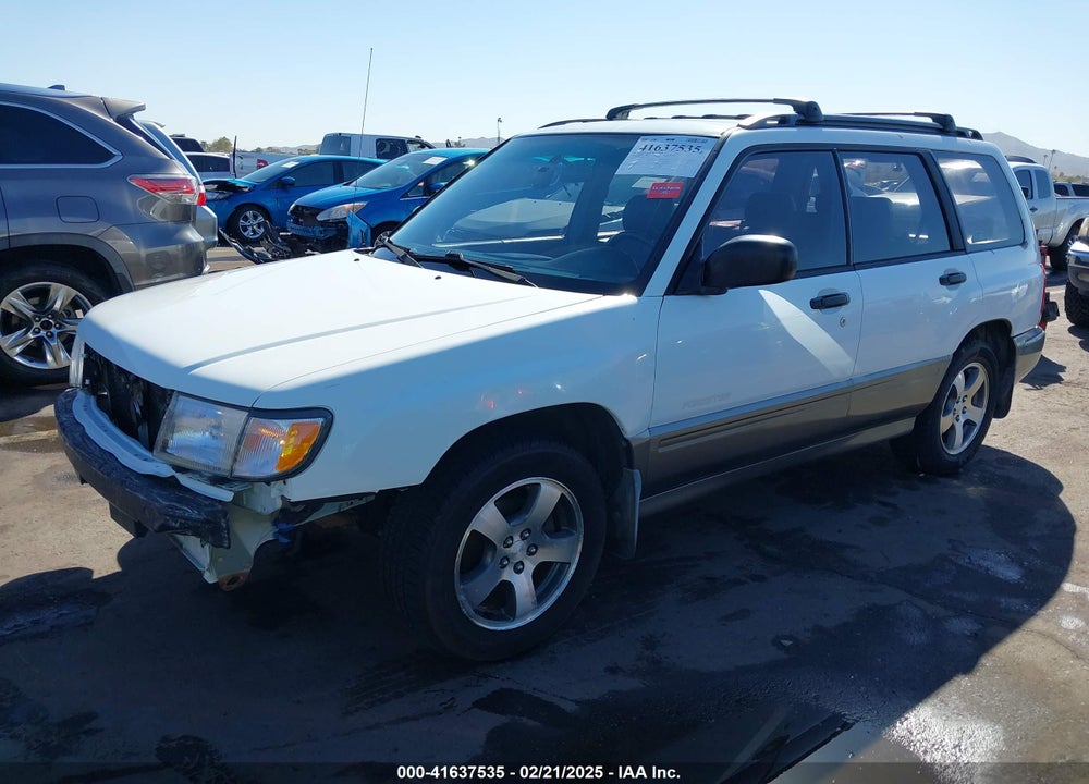 1998 SUBARU FORESTER VIN: JF1SF6558WG709022