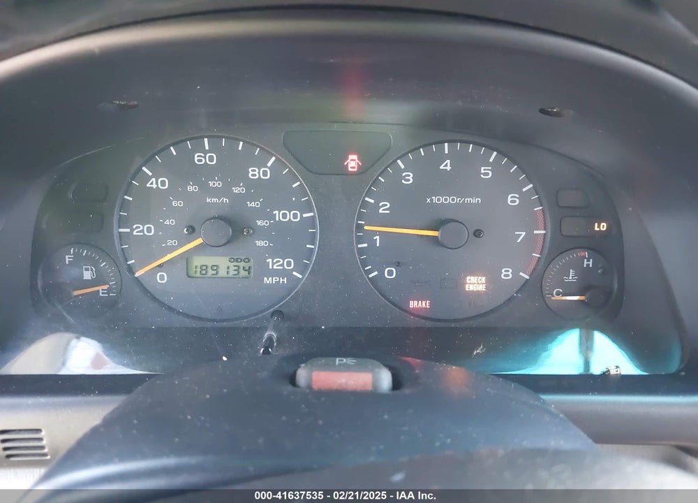 1998 SUBARU FORESTER VIN: JF1SF6558WG709022
