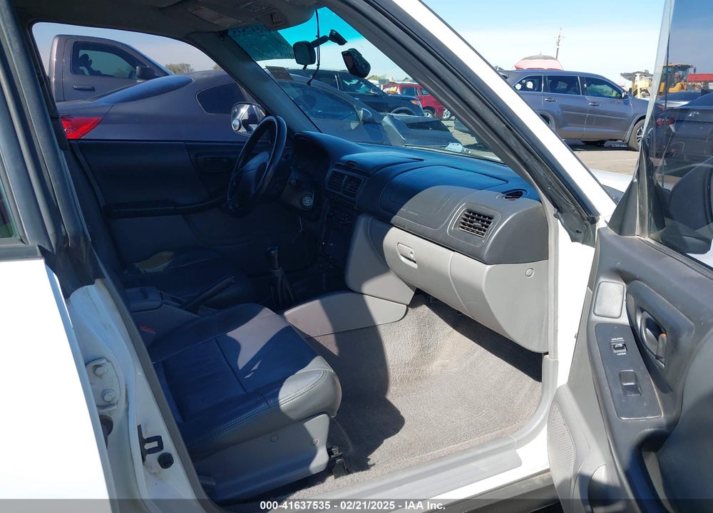 1998 SUBARU FORESTER VIN: JF1SF6558WG709022
