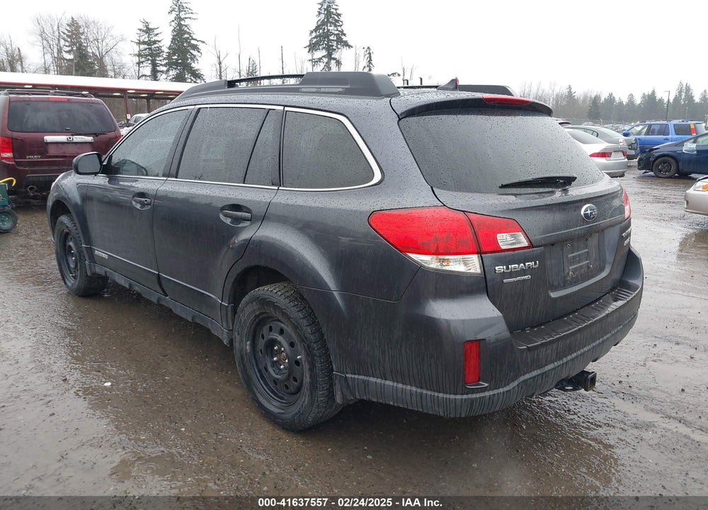 2012 SUBARU OUTBACK VIN: 4S4BRBKC6C3285397