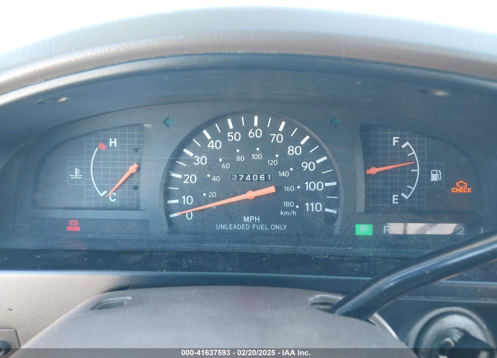 1998 TOYOTA TACOMA VIN: 4TAVL52N7WZ029210