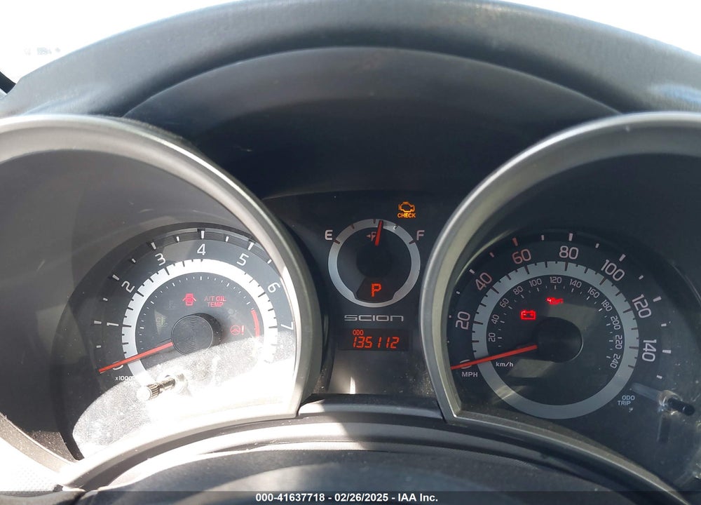 2011 TOYOTA SCION TC VIN: JTKJF5C76B3004704
