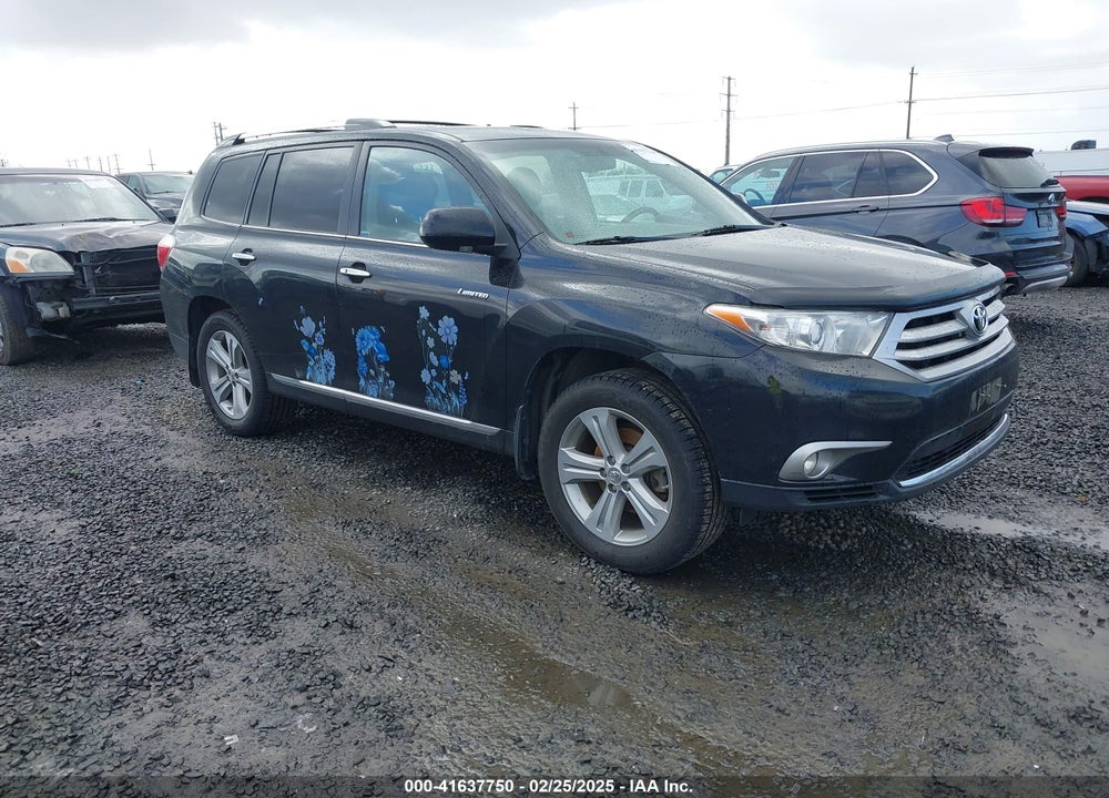 2013 TOYOTA HIGHLANDER LIMITED V6 VIN: 5TDDK3EH8DS268535