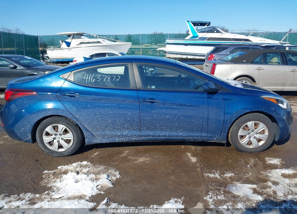 2016 HYUNDAI ELANTRA SE VIN: KMHDH4AE6GU523436