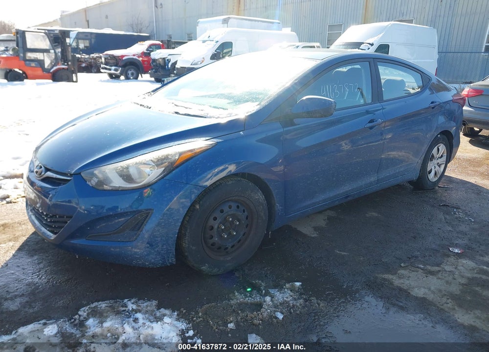 2016 HYUNDAI ELANTRA SE VIN: KMHDH4AE6GU523436