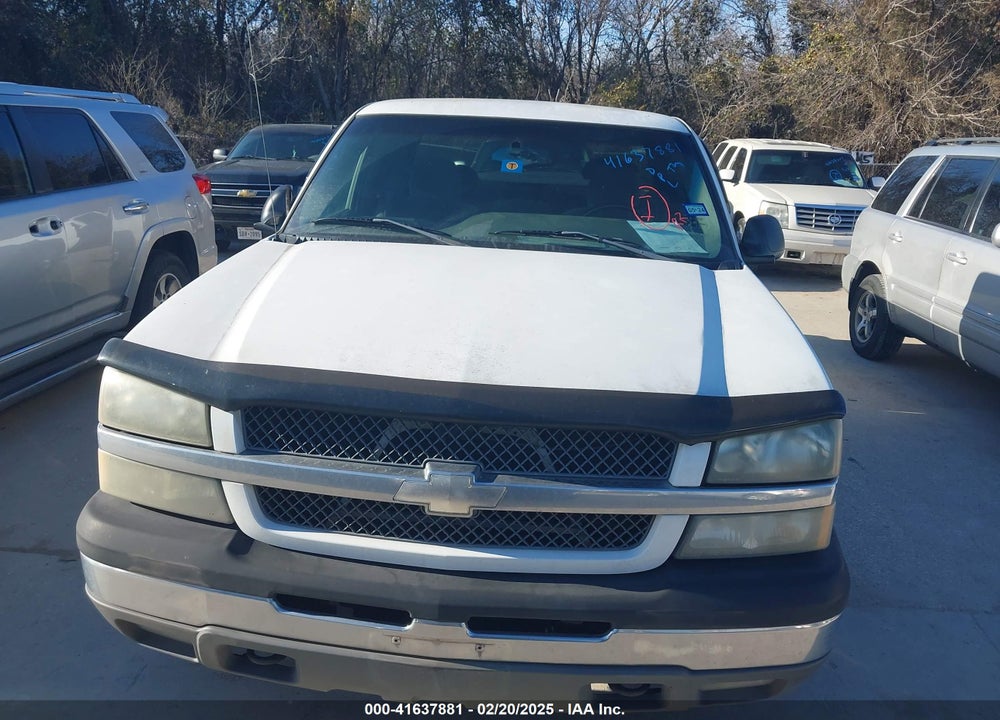 2004 CHEVROLET SILVERADO 1500 LS VIN: 2GCEC19V041401513
