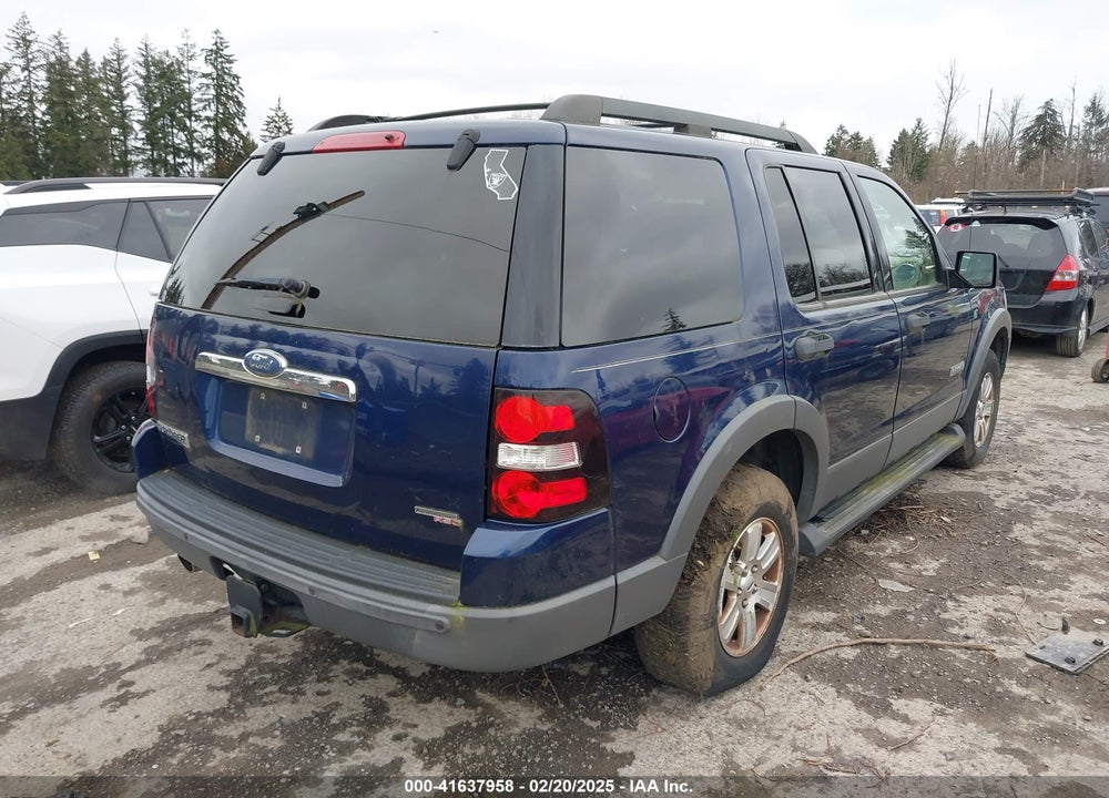 2006 FORD EXPLORER XLT VIN: 1FMEU63E96UA61882