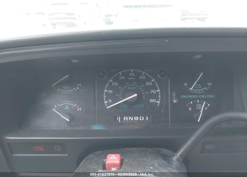 1992 FORD ECONOLINE E150 VAN VIN: 1FDEE14NXNHA02328
