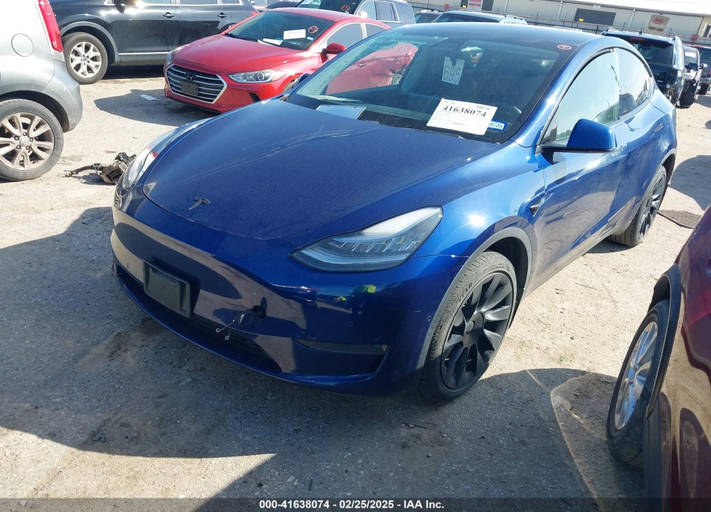2021 TESLA MODEL Y VIN: 5YJYGDEE1MF060385