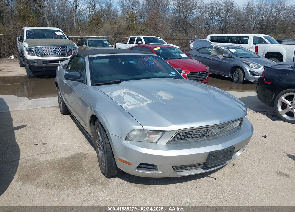 2012 FORD MUSTANG V6 PREMIUM VIN: 1ZVBP8EM4C5286227