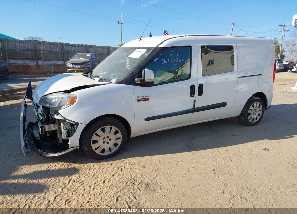 2019 RAM PROMASTER CITY TRADESMAN SLT VIN: ZFBHRFBB3K6N13885