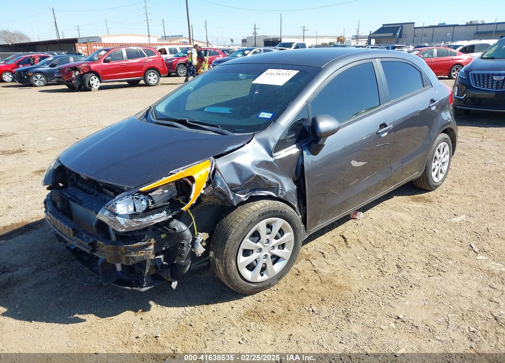 2016 KIA RIO EX VIN: KNADN5A37G6646763